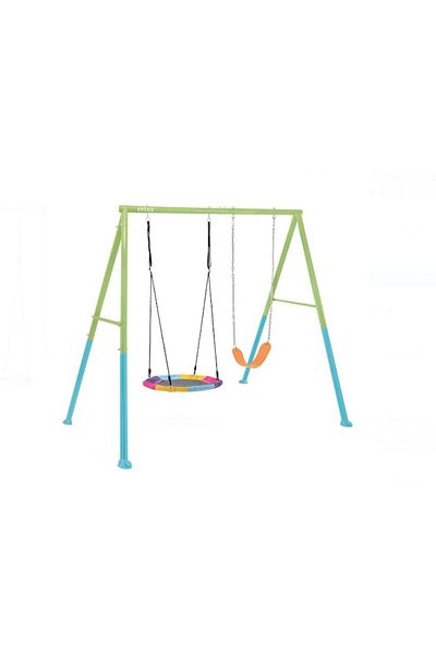 Intex Set balansoar cu cuib pentru copii, 2,54x2,35x2m,