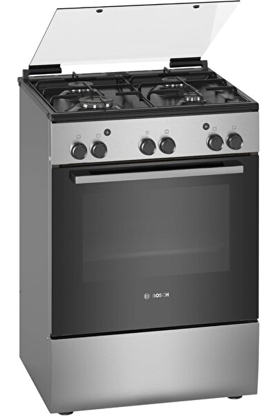 Bosch Free Standing Cooker, Gas Cooker 43.1 kg, Stainless Steel