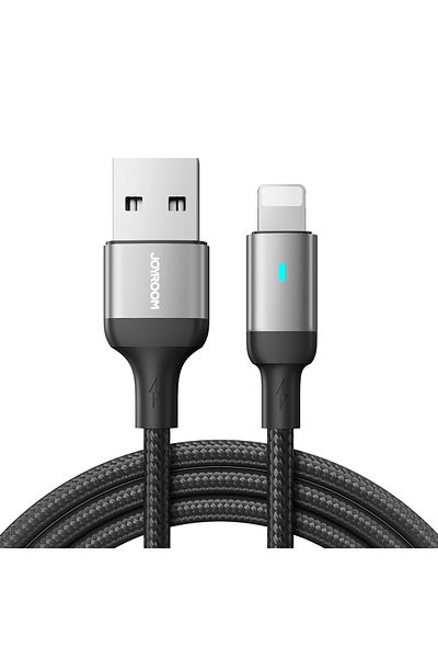 Joyroom Cablu USB pentru iPhone A10 - Lightning 2.4A 1.2m negru
