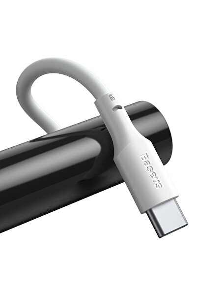 Baseus 2x kabel USB USB-C szybkie ładowanie Power Delivery Quick Charge 40 W 5 A 1.5 m biały