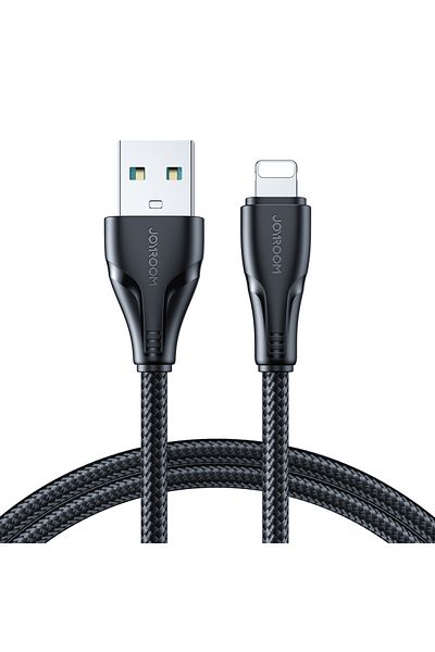 Joyroom Cablu iPhone Surpass USB - Lightning 2.4A 2m Negru