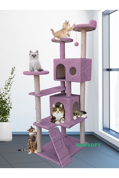 Nursoft Tower Cat House Scratching