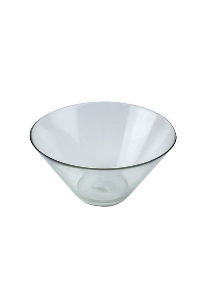gogiva Glass bowl for serving soups or salads, 16x27 cm
