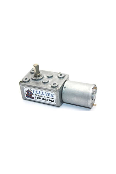 Robotus Kingpin 12V 30 Rpm Redüktörlü Dc Motor