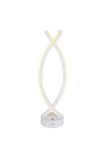Globo Lighting LED desk lamp Hela 58457W, rechargeable, 1W, 70 lm, warm light, white