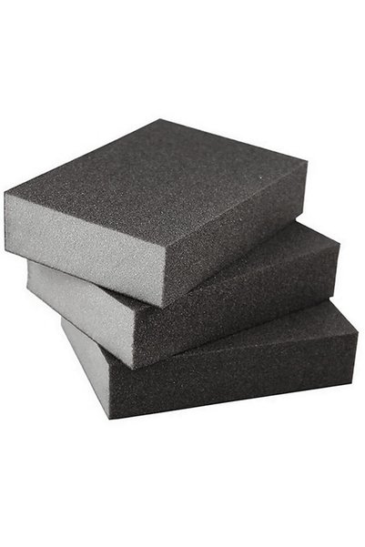 hapshoe 3 Pieces 60 Grit Multi-Purpose Sponge Sanding Set