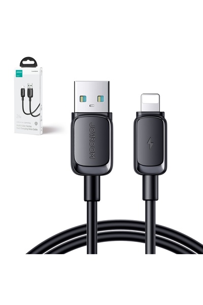 Joyroom Cablu de date iPhone Lightning - USB 2.4A 1.2m negru