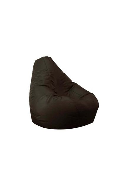Pufrelax Fotoliu Nirvana Hobbit, Material Piele ecologica - Chocolate