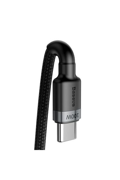 Baseus Cafule nylonowy kabel przewód USB-C Power Delivery 2.0 100W 20V 5A 2m szary