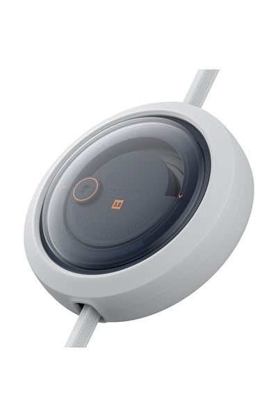 Baseus 3w1 Kabel uniwersalny zwijany USB-C - Lightning / USB-C / micro USB 100W 1.1m - biały