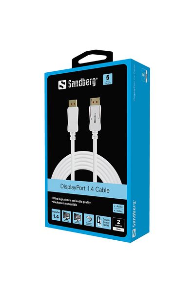 Inna marka Sandberg DisplayPort 1.4 8K60Hz 2m, 509-15