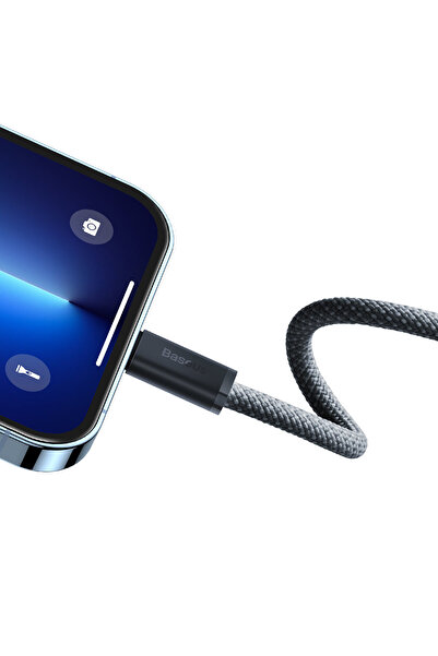 Baseus Kabel przewód do iPhone USB-C - Lightning Power Delivery 20W 2m - szary