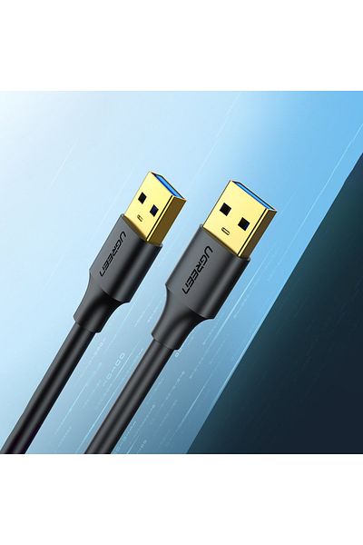 Ugreen Kabel przewód USB - USB 3.2 3m czarny
