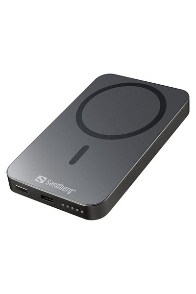 Sandberg Powerbank Mag Wireless 5000 ALU