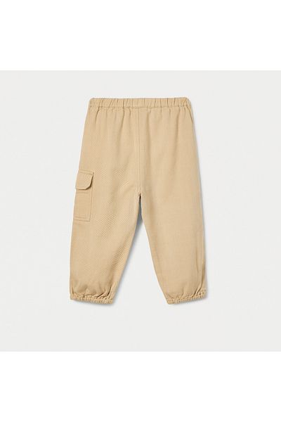 giggles Solid Pull-On Pants with Pockets and Elasticated Waistband