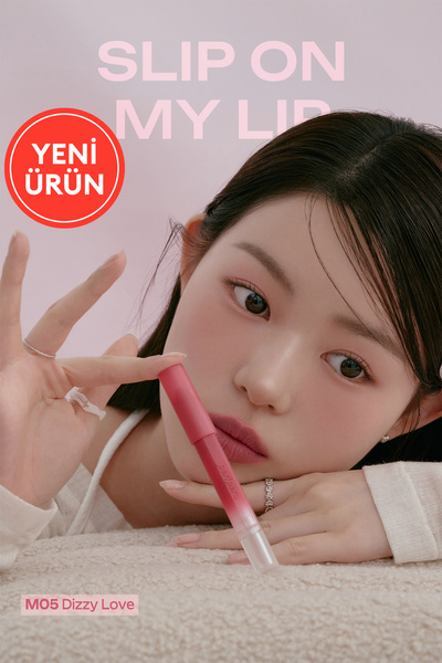 PERIPERA Lightweight Pen Lipstick Slip on My Lip with One Touch Smooth Application (M05 Dizzy Love)
