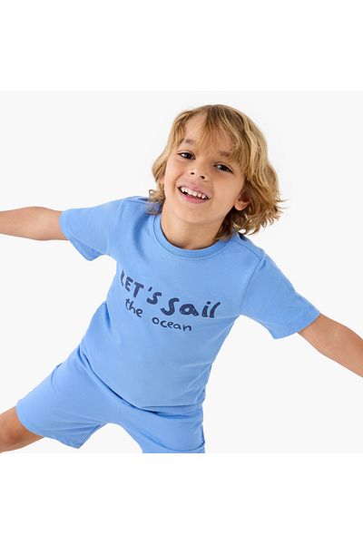 Juniors 3-Piece Assorted T-shirt and Shorts Set