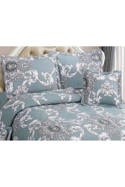 CHIRASO Fine Cotton Duvet Cover Set, Duvet Cover 230x250cm, 2 Pillowcases 60x80cm, 2 Pillowcases 55x55cm