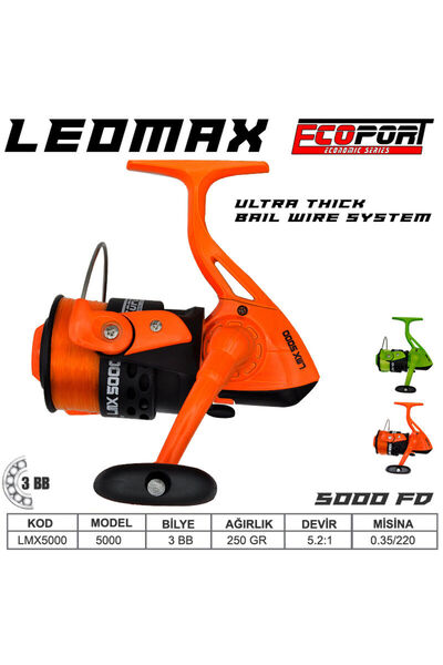 ECOPORT Leomax 5000 Fishing Reel 3 Bb