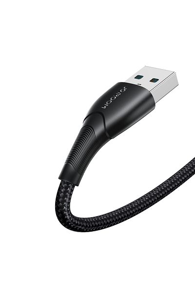 Joyroom Cablu USB-A - USB-C 3A seria Starry, 1 m, negru