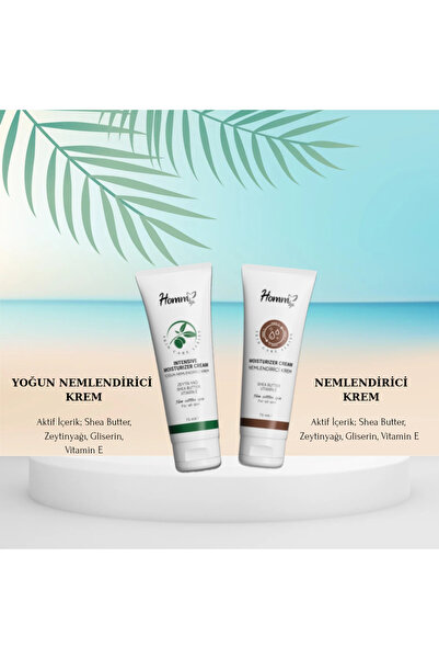 Homm Bitkisel Yoğun nemlendirici & Nemlendirici krem