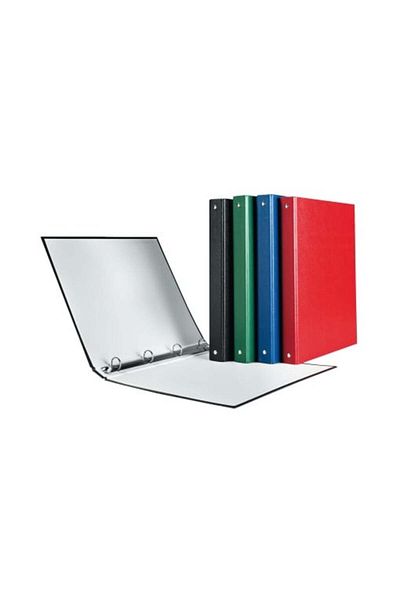 Herlitz Ring Binder, Format A5, 4 Rings, Material Cardboard, Color Assorted