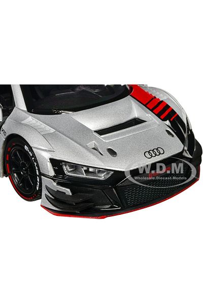 Vardem Audi R8 Lms Gt3 - 1:24 , Silver , Timeless Legends Series 1/24 Diecast Ntw Variant