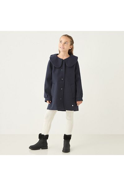 ELIGO Solid Long Sleeves Jacket with Pocket and Button Closure