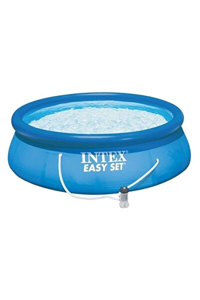 Welora Piscină Easy Set cu filtru, Intex, capacitate apă 3853 L, dimensiune 3...