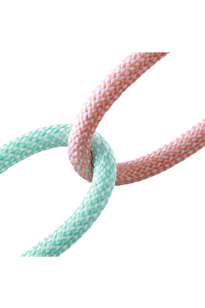 Joyroom Cablu de transfer rapid USB-A - USB-C 100W, serie Multi-Color, verde, 1 m