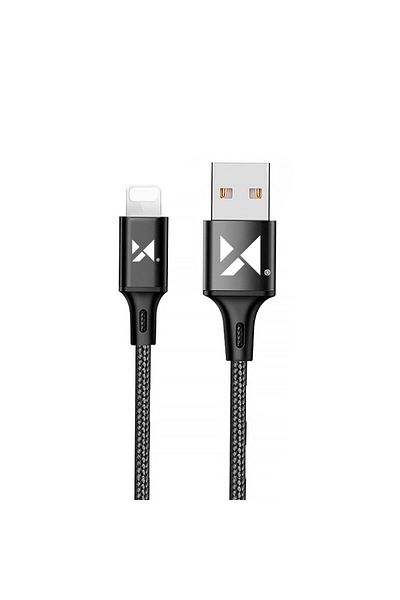 WOZINSKY Kabel przewód USB Iphone Lightning 2.4A 1m czarny