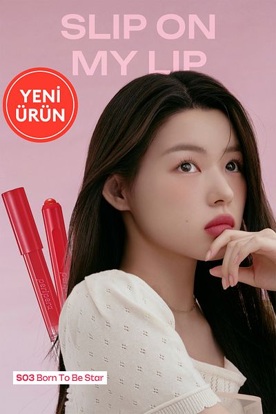 PERIPERA Lightweight Pen Lipstick Slip on My Lip with One Touch Smooth Application (S03Borntobestar)