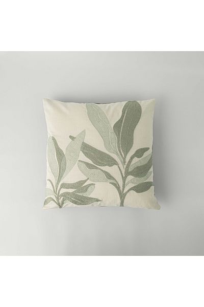 Linens Husă de pernă Jedi 45x45 cm Verde-natural
