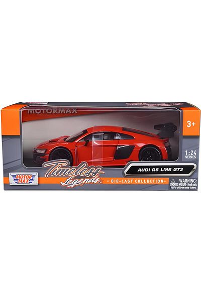 Vardem Audi R8 Lms Gt3 - 1:24 , Red , Timeless Legends Series 1/24 Diecast Ntw Variant