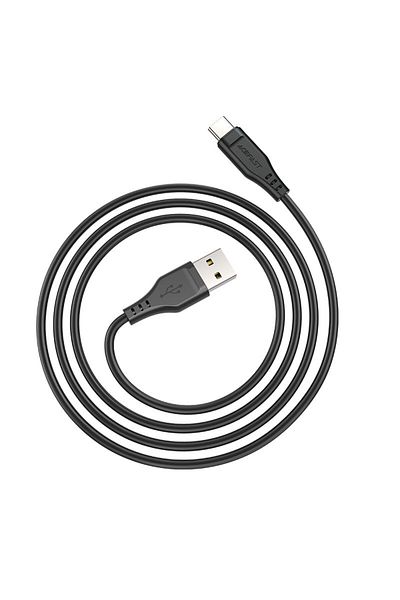 Acefast Kabel przewód do telefonu USB - USB-C 3A 1.2m czarny