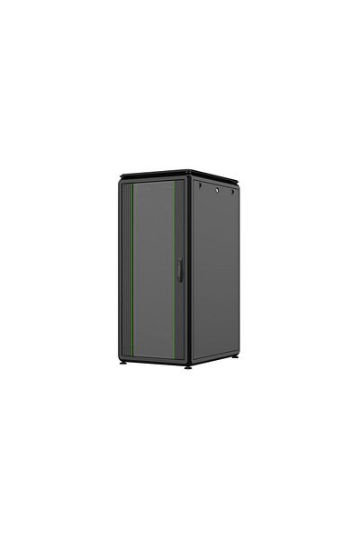 Inna marka Szafa rack Lanview 19" 26U 600x800x1342mm Data Line - czarna, RDL26U68BL