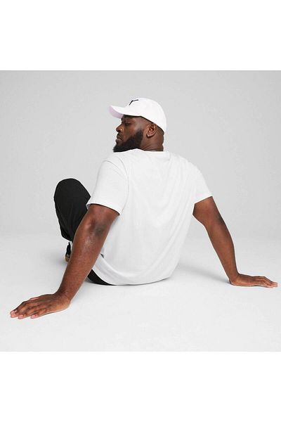 Puma T-shirt ESS Small Logo Tee, White, Men