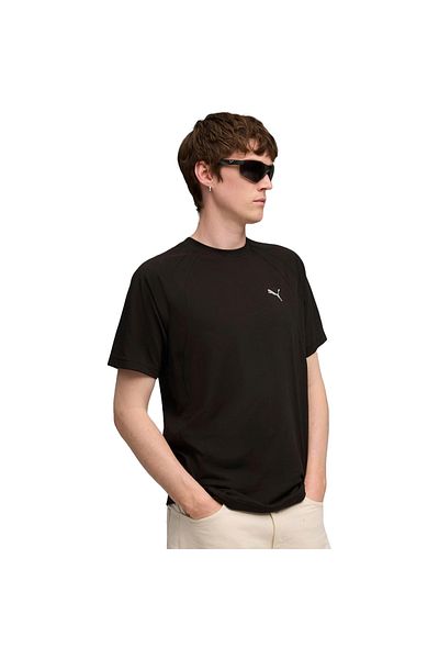 Puma Μπλούζα Evostripe, Μαύρο, Ανδρικό