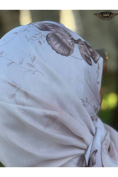 ALDAİR The Pashmina Viscose Fabric Is a Digital Pattern of 110 Grams
