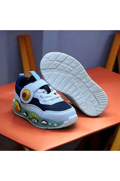 pepino Children's Lace-Up Cirtli Duck Figure Lighted Eva Imported Flexible Sole Sports Shoes
