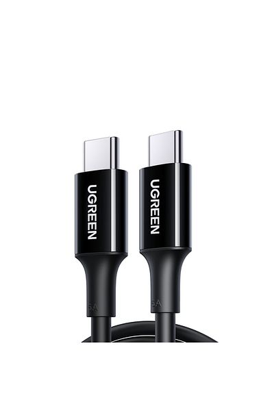 Ugreen Kabel przewód USB-C do USB-C 480Mb/s 5A 1m czarny