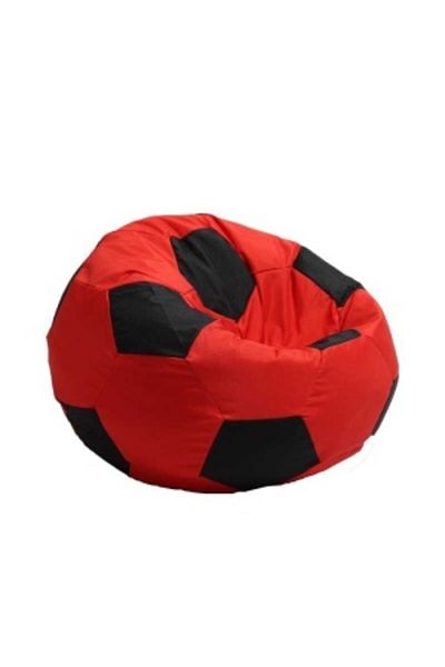 Pufrelax Telstar Junior Ball Chair, Waterproof Material - Red & Black