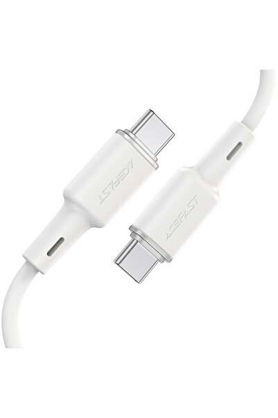 Acefast Kabel przewód USB-C 60W 20V 3A 1.2m biały