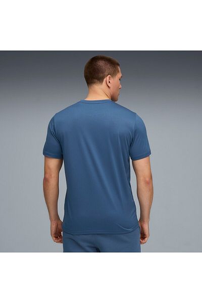 Puma Μπλούζα M Tad Essentials Solid Cat Tee Lc Small, Μπλε, Ανδρική