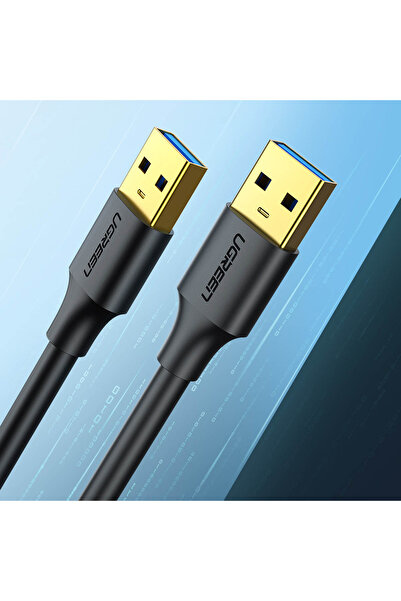 Ugreen Kabel przewód USB-A 3.0 5Gb/s 0.5m czarny