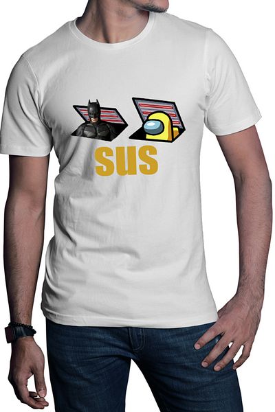 OEM Men's T-shirt Batman Amon Sus Vent Animation Impostor