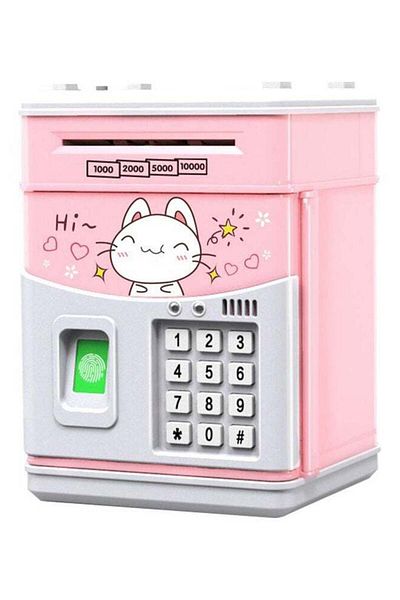 fun zone Electronic Money Bank with Password Simulated for Kids