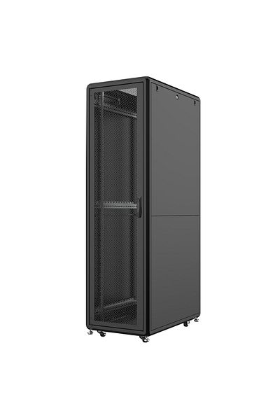 Inna marka Szafa serwerowa Lanview 19" 42U 600x1000x2053mm Server Line - Czarna, RSL42U61BL