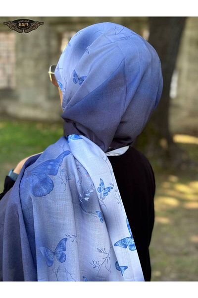 ALDAİR The Pashmina Viscose Fabric Is a Digital Pattern of 110 Grams