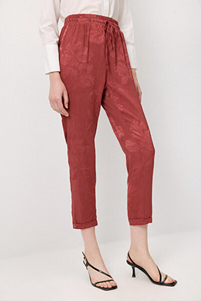 Touché Privé Elastic Waist Jacquard Pants